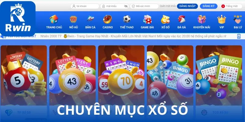 Chuyên mục xổ số Chuyên mục xổ số