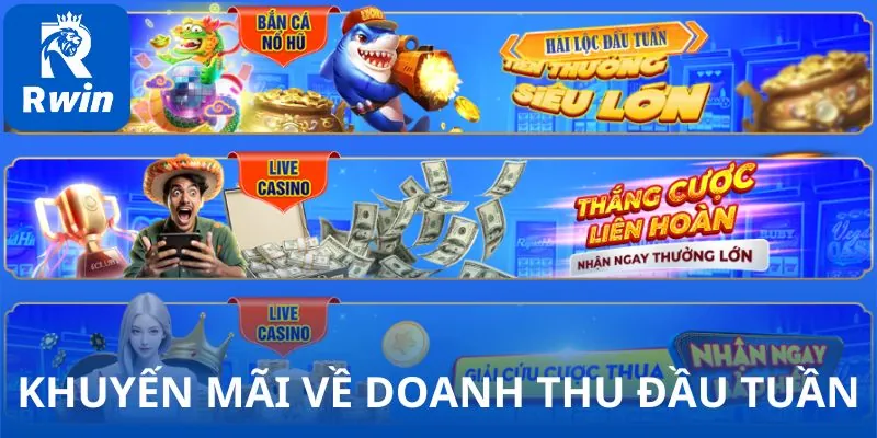 Doanh thu đầu tuần đặc biệt dành cho hội viên chăm chỉ Doanh thu đầu tuần đặc biệt dành cho hội viên chăm chỉ